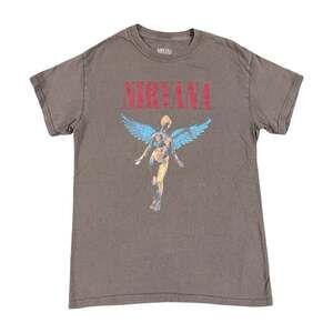 Vintage Nirvana Faded Angel Short Sleeve Tshirt Size Small
